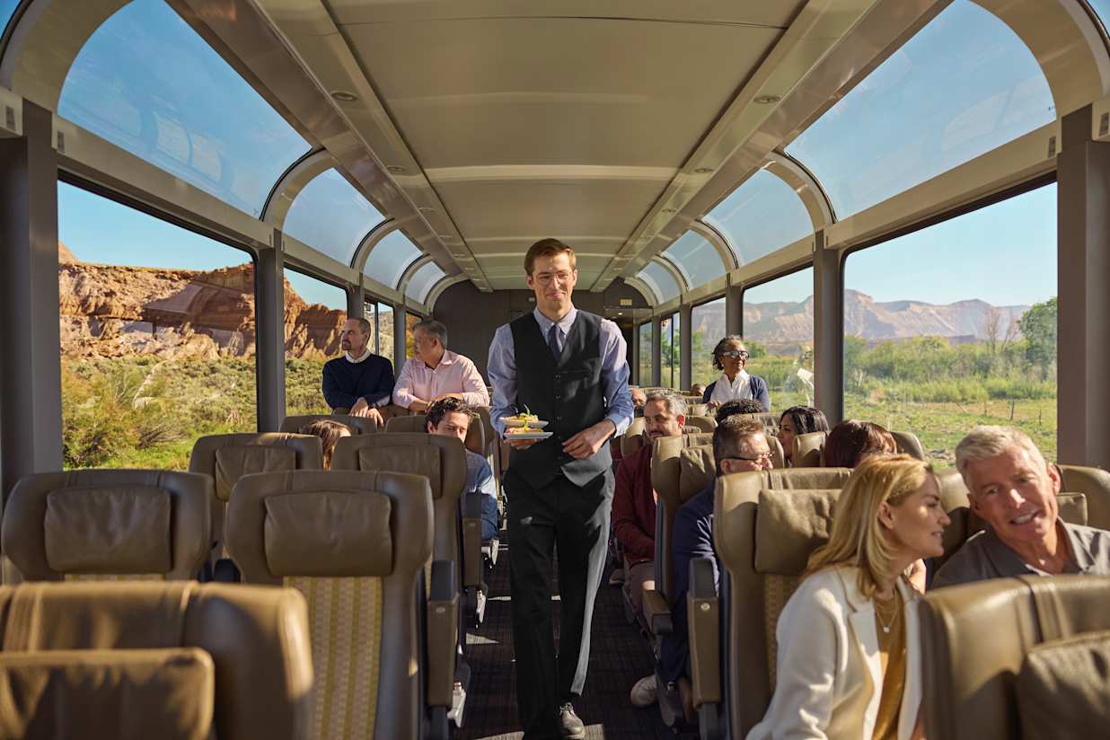 Service onboard Canyon Spirit